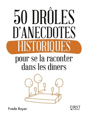 cover image of 50 drôles d'anecdotes historiques pour se la raconter dans les dîners